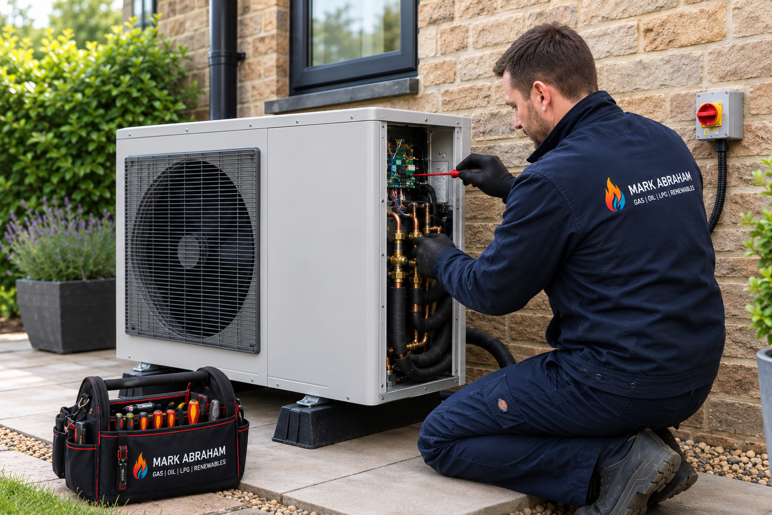 Mark Abraham Gas - Air Source Heat Pump (Renewable)
