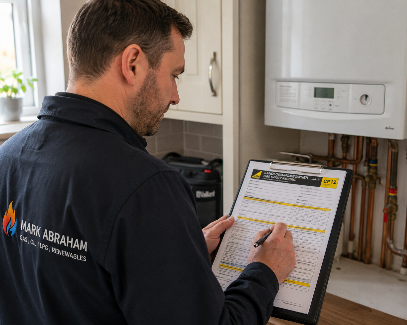 Mark Abraham Gas - CP12 Inspection