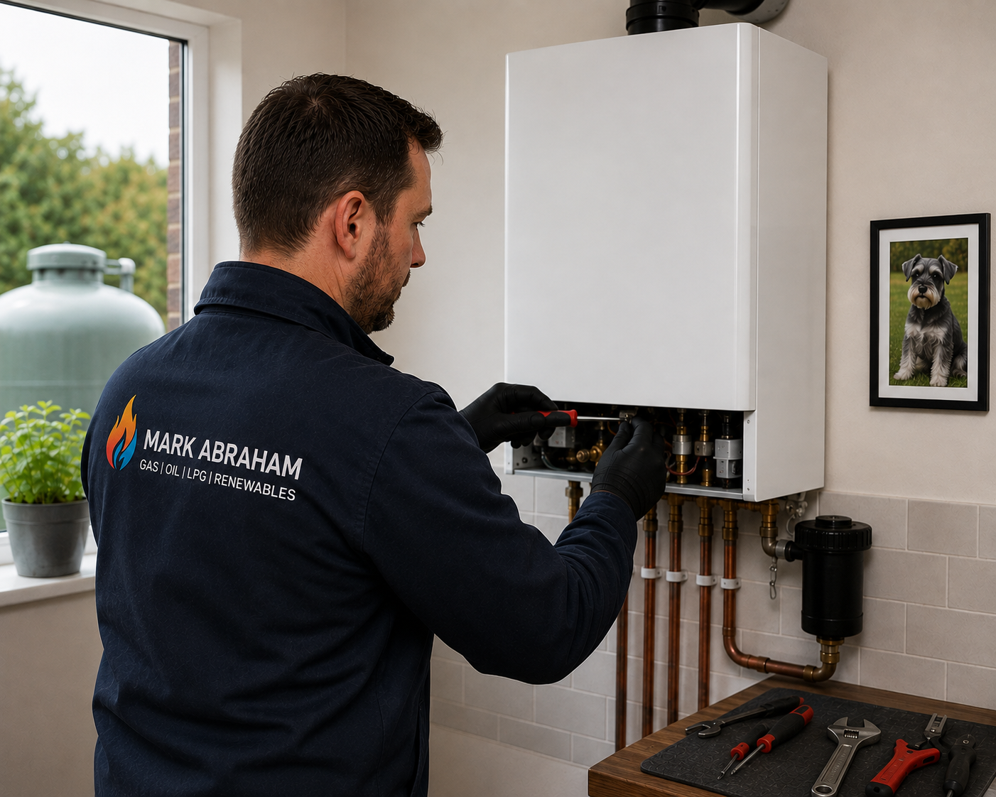 Mark Abraham Gas - Installing LPG Boiler